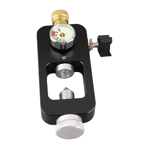 Adaptateur de réservoir de plongée 8 mm avec manomètre précis pour cylindre