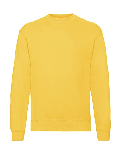 Fruit of the Loom Herren 62-202-0 Sweatshirt, Sonnenblume, m