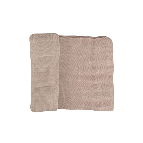 Image of Little Unicorn - Oatmeal Deluxe Swaddle | Single | 100% Rayon Muslin from Bamboo | Super Soft | Newborns and Infants | Large 47 inch x 47 inch | Machine Washable