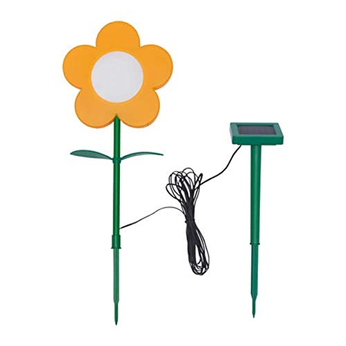 IKEA Solvinden LED Solar-Powered Ground Stake Outdoor Flower Yellow 004.219.44