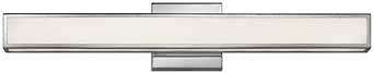Hinkley Alto 24" Integrated LED 29W Bathroom Vanity Light Fixture, Chrome