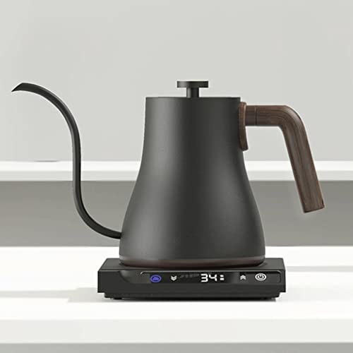 Tetera eléctrica para café y té color negro tamaño único miniatura 1