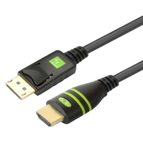 Cable DisplayPort a HDMI Techly de 2m negro para solucionar problemas de conexión de pantalla