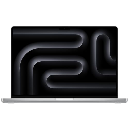 Apple MacBook Pro 2023, M3 Pro-Chip mit 12-Core CPU und 18-Core GPU (16-Zoll, 36 GB RAM, 512 GB SSD-Speicher) (QWERTY Englisch) Silber (Generalüberholt)