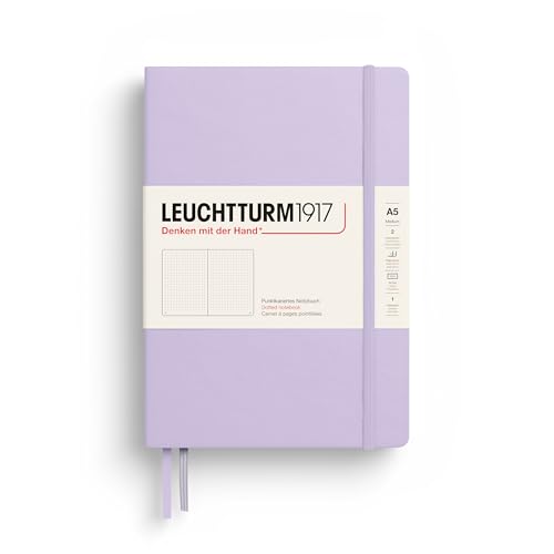 Carnet A5 Leuchtturm1917 premium Lilac avec reliure rigide durable