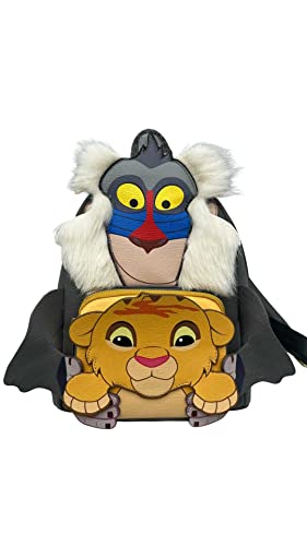 Loungefly Disney Le Roi Lion le mini sac à dos logeable contre l'encombrement