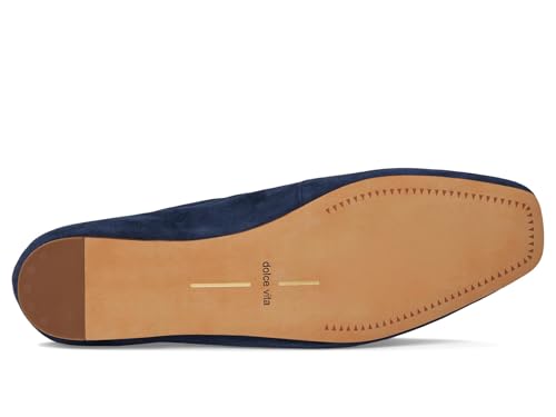 Dolce Vita Women's Reyes Ballet Flat, Navy, 8.53