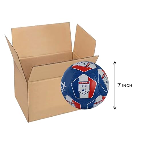 Image of BonKaso 3 Ply Corrugated Boxes for Packaging | 12 inchx10 inchx8 inch (Pack of 50) | Brown Cardboard Packing Boxes for Shipping, Moving & Storage | Carton Boxes for Courier & Goods Transportation.