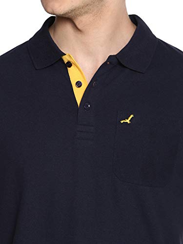 AMERICAN CREW Men's Polo T-Shirt with Pocket Tshirts