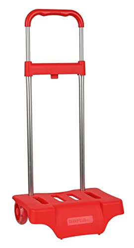 Safta 641076905 - Carrito, Portamochilas, Color Rojo, 50 cm