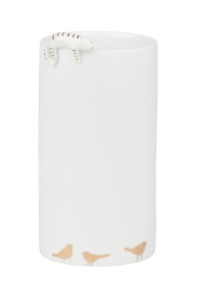 Räder Multicolored Porcelain Vase Cat Design