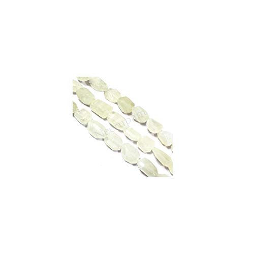 Perles de pierre de lune naturelle tumbles pour concevoir vos colliers bohèmes et bijoux d'été
