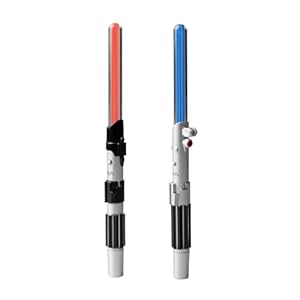 Grupo Erik Star Wars Lightsaber Pen Set Of 2 – Darth Vader Lightsaber & Luke Skywalker Lightsaber | Ball Pen, Ball Point Pen Black Ink, Ballpoint Pen | Star Wars Gifts, Star Wars Merchandise