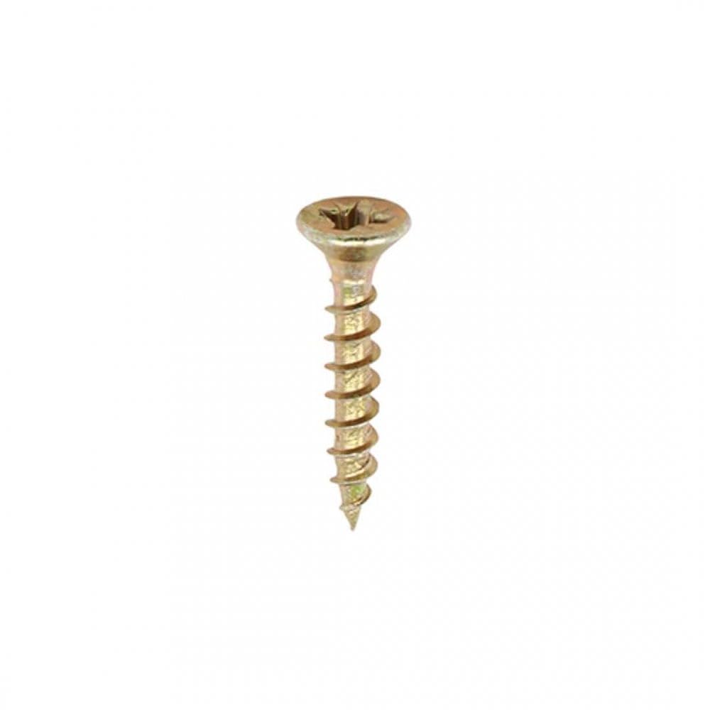 TIMCO Classic Multi-Purpose Screws - PZ - Double Countersunk - 3.0 x 12 - Gold - Box of 200