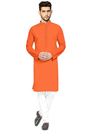 Image of Mens Casual Kurta Payjama Set Cotton
