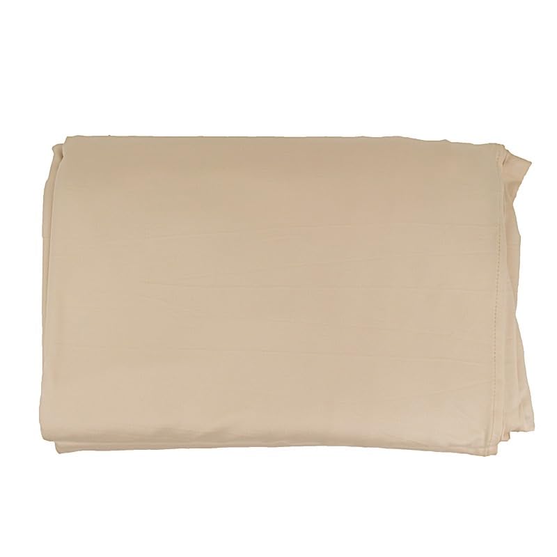 BalsaCircle 60-Inch x 10 yrds Beige Spandex 4-Way Stretch Fabric by The Bolt - Sewing Craft Bridal Supplies