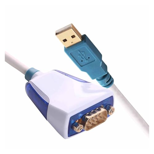Cable RS232 USB a DB9 ChunLK FT232RQ de 100cm para conexión serie con adaptador macho