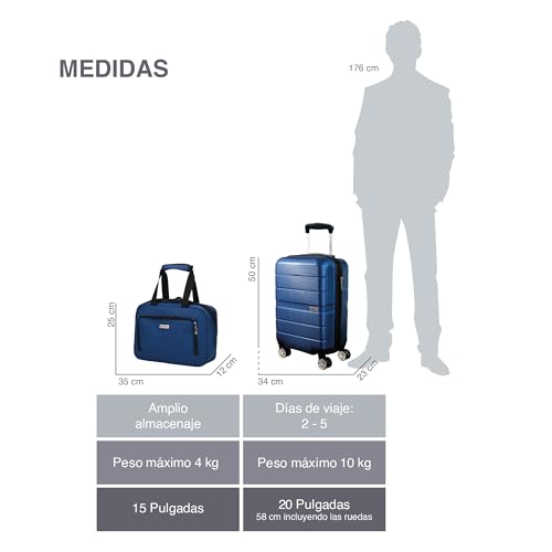 La Mejor Lista de Maletas para viajar - los más vendidos. 18 Imagen adicional