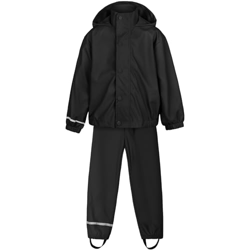 HAGOT Unisex Kinder Regen-Anzug, Wasserdichter Matschanzug Regenbekleidung,...