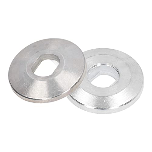 2Pcs Cutting Machine Pressure Plate Saw Blade Clamp Washer Cemented Carbide Bearing Block for 10in Aluminum Mitre Saw