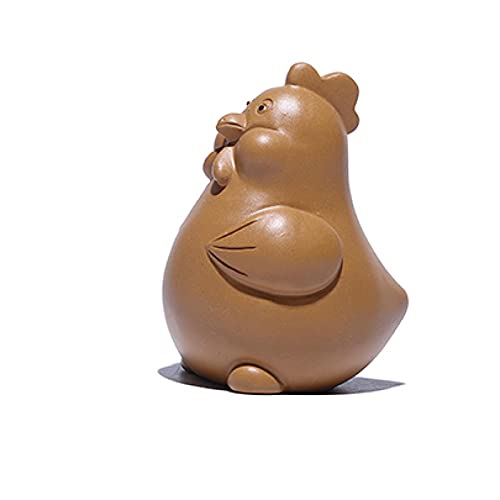 Poulet du Zodiaque Accessoire de Thé Sable Violet Décoration Table de Thé