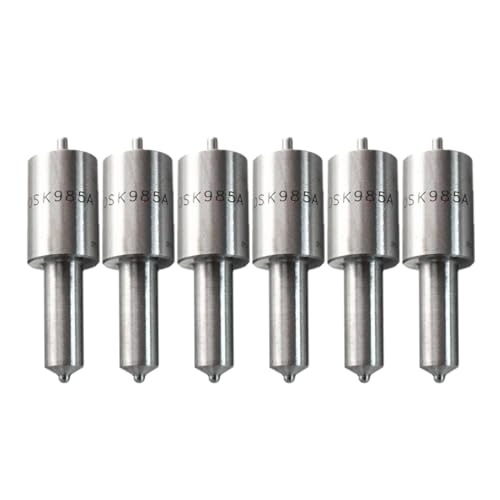 Cabezales 6PCS Diesel Injector Nozzles Tips DLLA150SK985A 9432612371 105015-9850 Fuel Car Injection Accessories Nozzles for Engine D6AC D6AB D6DA, Fits for Hyundai HD120 HD170 HD250 HD270 HD320