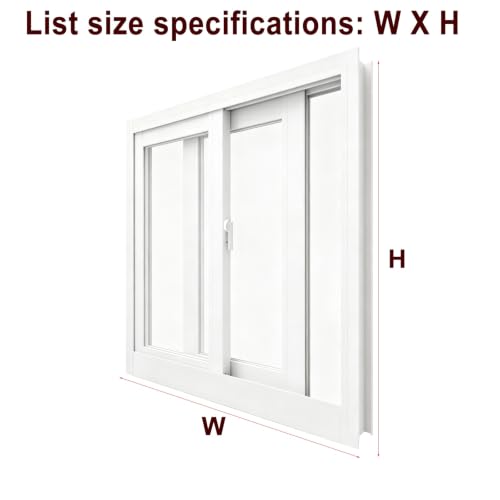 Ventana corrediza de aluminio 101x33cm con cristal templado para tejado 8