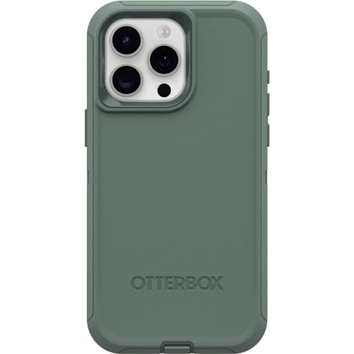 Coque iPhone 15 Pro Max sans écran avec béquille robuste vert