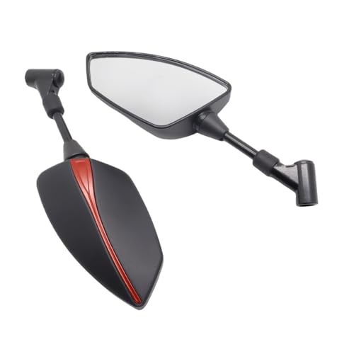 Espejos retrovisores para XL600V XL650V XLV600 XLV650 TRANSALP rojos