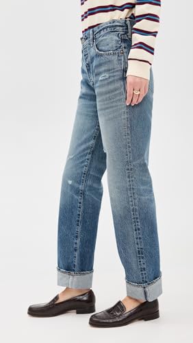 MOUSSY VINTAGE Women's Aquebogue Straight Jeans4