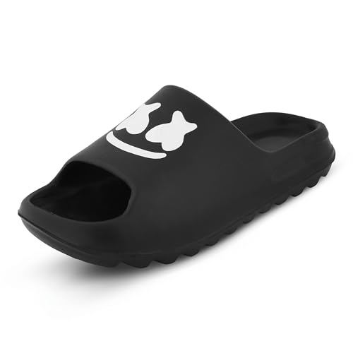 Image of TieFit Ultra Soft Breathable Upper Daily Use Sport Slide For Boy's White (UK 2-5)