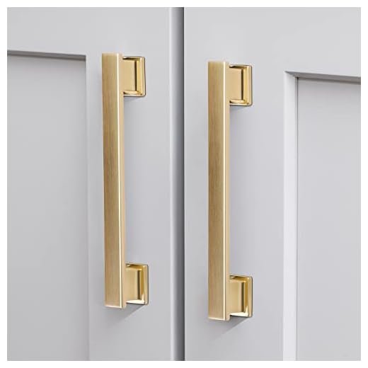 Brushed Gold Cabinet Pulls for Home