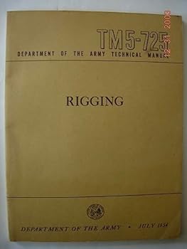 Paperback TM5-725 RIGGING - Department of The Army Technical Manual Book