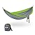 ENO SingleNest Hammock - Lightweight, 1 Person Portable Hammock - for Camping, Hiking, Backpacking, Travel, a Festival, or The Beach - Grey/Chartreuse