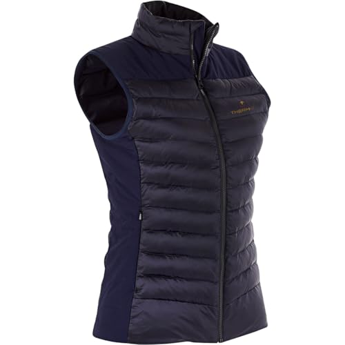 Therm-ic Damen SET PowerVest Urban Weste + Powerbank 10 000 mAh, dunkelblau, XL