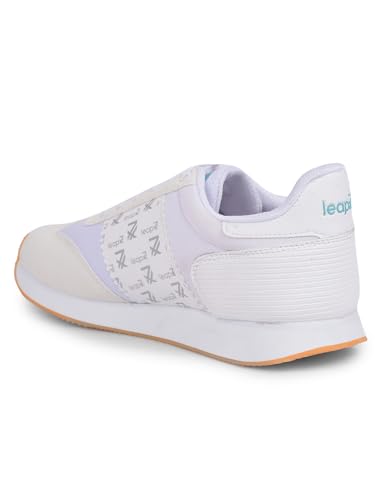 Image of Liberty LEAP7X BACKAM-1E Casual Shoes for Men with PU Upper | EVA Sole Coloured Lacing Sneakers | Soft & Comfortable Footbed | Memory Foam Insole | Quick-Wear Elastic Laces | Stylish & Modern
