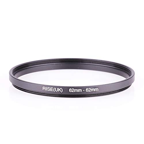 Rise(UK) 37-37 42-42 43-43 52-52 58-58 60-60 62-62 Extending Filter Ring Adapter (62mm-62mm)