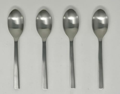 For Satin Chef's Table Set of 4 Teaspoons 6 1/4