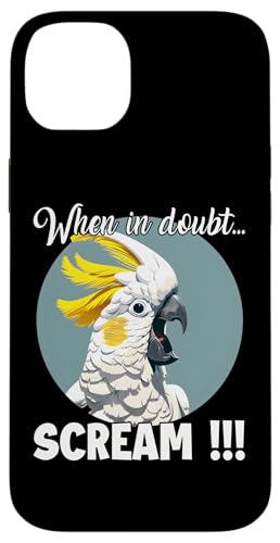 Cockatoo Meme T�A�ʔ������ѐ����グ�Ă���L�o�^�� �X�}�z�P�[�X iPhone 14 Plus �p