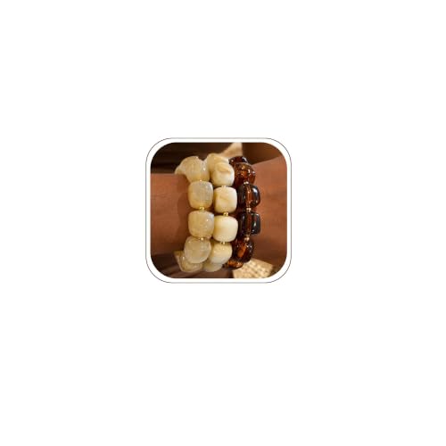 Chunky Beaded Bracelets for Women, Resin Statement Stretch Bracelet Stack - image 1