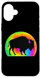 Photo Gallery retro bisonte amante animali, vintage bisonte yak wildlife lovers custodia per iphone 16 plus Photo Gallery retro bisonte amante animali, vintage bisonte yak wildlife lovers custodia per iphone 16 plus
