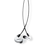 Shure SE215SPE-W-UNI Special Edition Sound Isolating Earphones with Inline Remote & Mic for iOS/Android