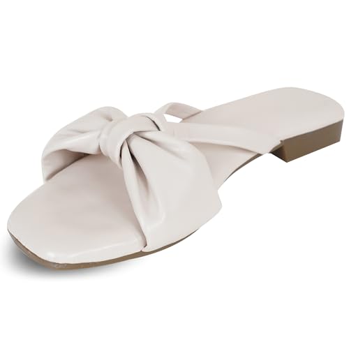 Image of DFR Women Casual Cushioned Flat Slippers Woman
