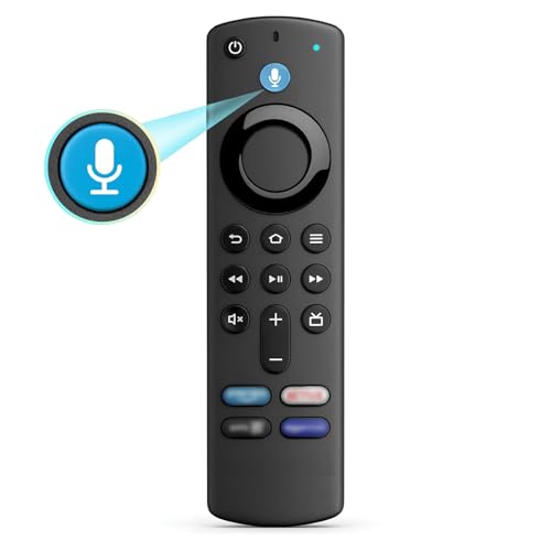 Image of Lambcare Remote Control Compatible with Amzon Alexa Voice FlRE TV Stick (3rd Generation)