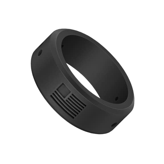 Tuff Rings Solid Silicone Ring Breathable Rubber Wedding Rings for Men, Lifetime Coverage, Unique Design, Comfort Fit Ring2