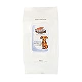 Palmer's for Pets Coconut Oil Refreshing Wipes for Puppies - Palmers Puppy Wipe for Gentle Grooming, 100 Count