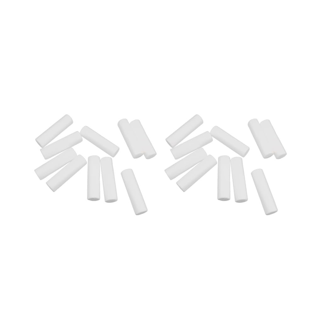 Lot De 10 Cylindres En Mousse Blanche Pour Loisirs Créatifs - Polystyrène Pour Modelage Et Décorations DIY - 8