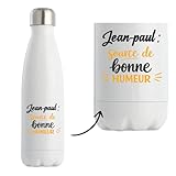 parfum jean paul gaultier homme bouteille noir Capacité de 500 ml. Hauteur : 26,5 cm. Diamètre : 8 cm. Format compatible avec la majorité des porte-gobelets et sacs. Bouchon hermétique à vis en acier inoxydable assurant une fermeture étanche. Limite les fuites lors du transport.