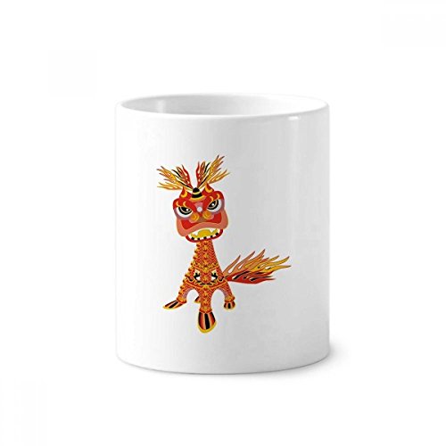 Cadeau original tasse céramique Chine France avec Tour Eiffel et Lion blanc 350ml