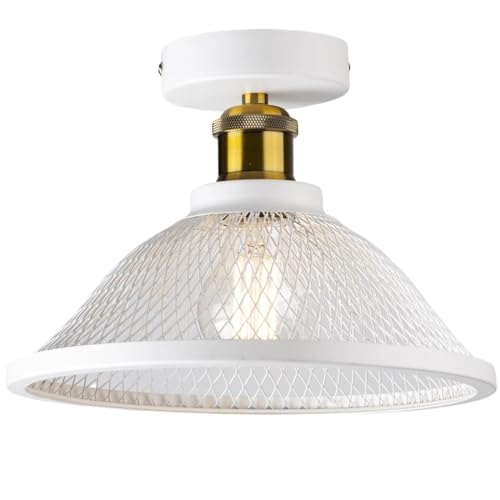 Lámpara de techo industrial vintage para renovar salones oscuros con luces LED de diseño retro